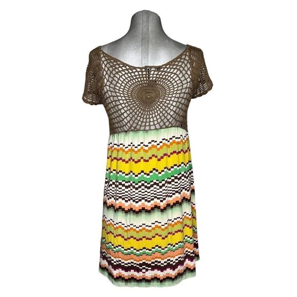 Moda International Sz S Crochet Top Dress - Picture 3 of 4